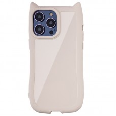 Чохол TPU Cat для Apple iPhone 15 Pro Max (6.7")  Antique White - 00000078801_1