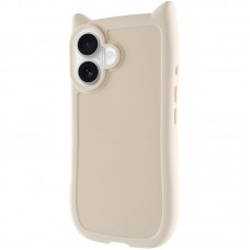 Чохол TPU Cat для Apple iPhone 16 Plus (6.7")  Antique White - 00000078803_1