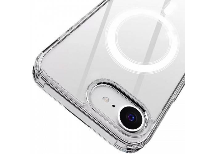 Чохол TPU Clear Case with MagSafe для Apple iPhone 16e (6.1