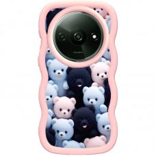 Чохол TPU Cloudy Pictures для Xiaomi Redmi A3 / Poco C61 4G  Bears - 00000078296_1