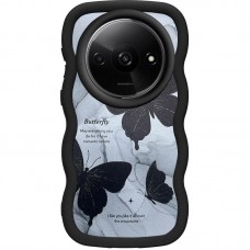 Чохол TPU Cloudy Pictures для Xiaomi Redmi A3 / Poco C61 4G  Butterflies - 00000078296_2