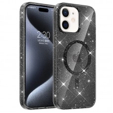 Чохол TPU Eclipse Sparkle (MagFit) для Apple iPhone 11 (6.1")  Black - 00000077635_2