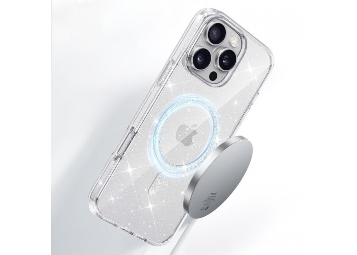 Чохол TPU Eclipse Sparkle (MagFit) для Apple iPhone 16 Pro Max (6.9