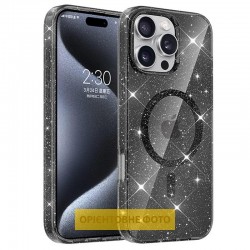 Чохол TPU Eclipse Sparkle (MagFit) для Apple iPhone 17 (6.3")  Black - 00000080814_1