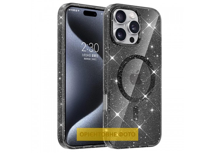 Чохол TPU Eclipse Sparkle (MagFit) для Apple iPhone 17 (6.3