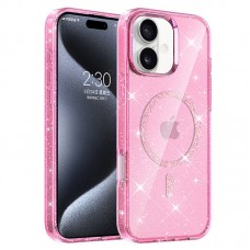 Чохол TPU Eclipse Sparkle (MagFit) для Apple iPhone 16 (6.1")  Pink - 00000077644_3