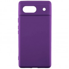 Чохол TPU GETMAN Liquid Silk Full Camera для Google Pixel 6  Фіолетовий / Purple - 00000077912_14