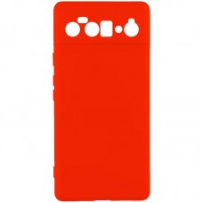 Чохол TPU GETMAN Liquid Silk Full Camera для Google Pixel 6 Pro  Червоний / Red - 00000077913_5