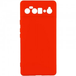 Чохол TPU GETMAN Liquid Silk Full Camera для Google Pixel 6 Pro  Червоний / Red - 00000077913_5