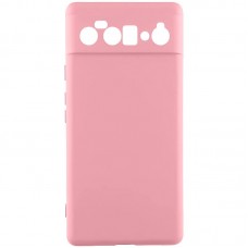 Чохол TPU GETMAN Liquid Silk Full Camera для Google Pixel 6 Pro  Рожевий / Pink - 00000077913_7