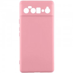Чохол TPU GETMAN Liquid Silk Full Camera для Google Pixel 6 Pro  Рожевий / Pink - 00000077913_7