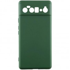 Чохол TPU GETMAN Liquid Silk Full Camera для Google Pixel 6 Pro  Зелений / Dark green - 00000077913_3