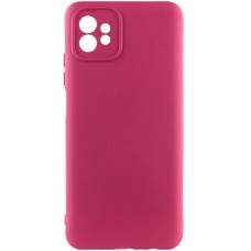 Чохол TPU GETMAN Liquid Silk Full Camera для Motorola Moto G32  Бордовий / Marsala - 00000074057_1