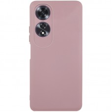 Чохол TPU GETMAN Liquid Silk Full Camera для Oppo A60 4G  Рожевий / Pink Sand - 00000077920_8