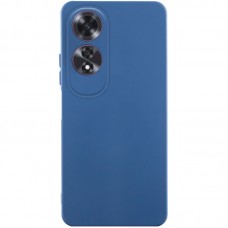 Чохол TPU GETMAN Liquid Silk Full Camera для Oppo A60 4G  Синій / Navy Blue - 00000077920_12