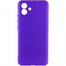 Чохол TPU GETMAN Liquid Silk Full Camera для Samsung Galaxy A05  Синій / Iris - 00000073781_10