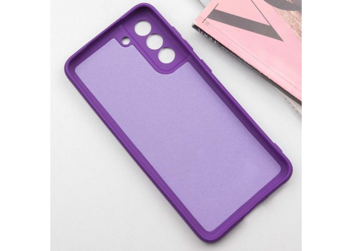 Чохол TPU GETMAN Liquid Silk Full Camera для Samsung Galaxy S22+