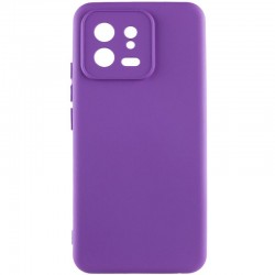 Чохол TPU GETMAN Liquid Silk Full Camera для Xiaomi 13 Pro  Фіолетовий / Purple - 00000081489_14