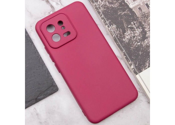 Чохол TPU GETMAN Liquid Silk Full Camera для Xiaomi 13 Pro