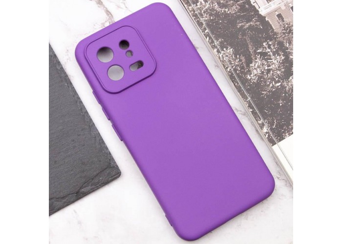 Чохол TPU GETMAN Liquid Silk Full Camera для Xiaomi 13 Pro