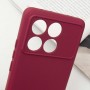 Чохол TPU GETMAN Liquid Silk Full Camera для Xiaomi Poco X6 Pro