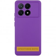 Чохол TPU GETMAN Liquid Silk Full Camera для Xiaomi Poco X6 / Note 13 Pro 5G  Фіолетовий / Purple - 00000081490_14