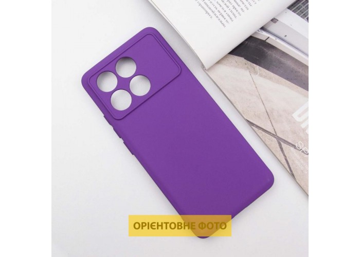 Чохол TPU GETMAN Liquid Silk Full Camera для Xiaomi Poco X6 / Note 13 Pro 5G