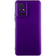 Чохол TPU GETMAN Liquid Silk Full Camera для Xiaomi Redmi 10  Фіолетовий / Ultra Violet - 00000073797_17