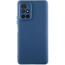 Чохол TPU GETMAN Liquid Silk Full Camera для Xiaomi Redmi 10  Синій / Navy Blue - 00000073797_12