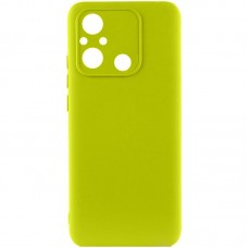 Чохол TPU GETMAN Liquid Silk Full Camera для Xiaomi Redmi 12C  Жовтий / Flash - 00000077925_2