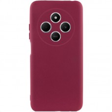 Чохол TPU GETMAN Liquid Silk Full Camera для Xiaomi Redmi 14C / Poco C75  Бордовий / Marsala - 00000074073_1