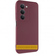 Чохол TPU GETMAN Liquid Silk Full Camera для Xiaomi Redmi 15C (Global) / Poco C85 (Global)  Бордовий / Marsala - 00000087860_2