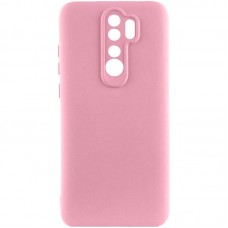 Чохол TPU GETMAN Liquid Silk Full Camera для Xiaomi Redmi 9  Рожевий / Pink - 00000073800_7