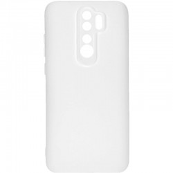Чохол TPU GETMAN Liquid Silk Full Camera для Xiaomi Redmi 9  Білий / White - 00000073800_19