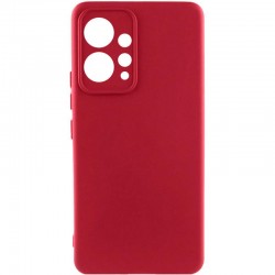 Чохол TPU GETMAN Liquid Silk Full Camera для Xiaomi Redmi Note 12 4G  Червоний / Dark Red - 00000074070_19