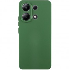 Чохол TPU GETMAN Liquid Silk Full Camera для Xiaomi Redmi Note 13 4G  Зелений / Dark green - 00000077926_4