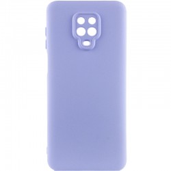 Чохол TPU GETMAN Liquid Silk Full Camera для Xiaomi Redmi Note 9s / Note 9 Pro / Note 9 Pro Max  Бузковий / Light purple - 00000074072_21