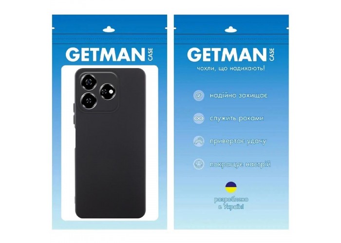 Чохол TPU GETMAN Liquid Silk Full Camera для ZTE Nubia V60