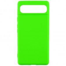 Чохол TPU GETMAN Liquid Silk для Google Pixel 7a  Салатовий / Neon Green - 00000081478_9