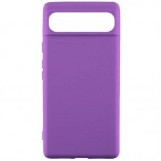 Чохол TPU GETMAN Liquid Silk для Google Pixel 7a  Фіолетовий / Purple - 00000081478_14