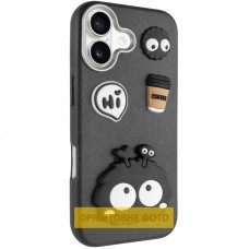 Чохол TPU Leather Toys для Apple iPhone 17 (6.3")  Monster / Black - 00000082730_5