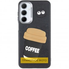 Чохол TPU Leather Toys для Xiaomi Redmi 14C / Redmi A4 / Poco C75  Coffee / Black - 00000076390_7