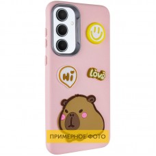 Чохол TPU Leather Toys для Xiaomi Redmi A3  Capybara / Pink - 00000076391_1