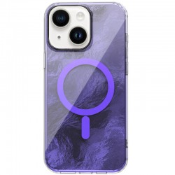 Чохол TPU Shiny Mountain (MagFit) для Apple iPhone 14 / 13 (6.1")  Purple - 00000077649_6