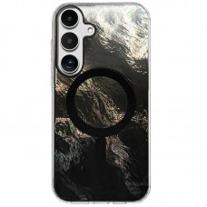 Чохол TPU Shiny Mountain (MagFit) для Samsung Galaxy S25+  Black - 00000078884_1