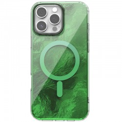 Чохол TPU Shiny Mountain (MagFit) для Apple iPhone 16 Pro Max (6.9")  Green - 00000077657_3