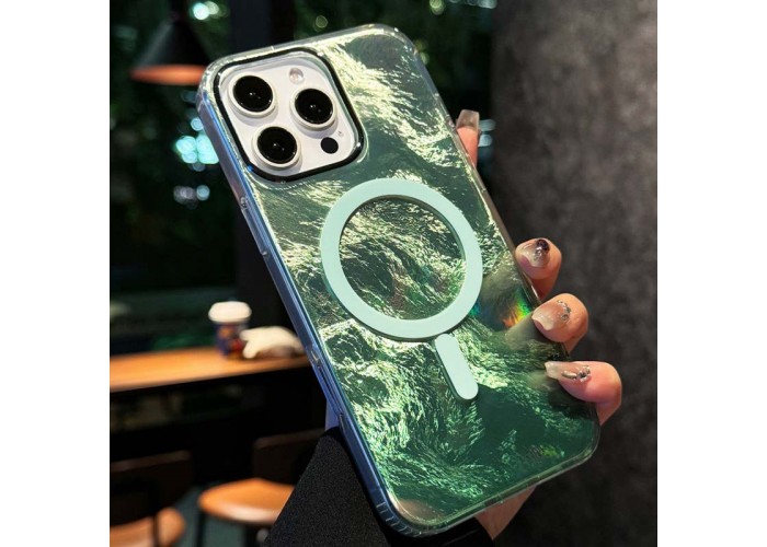 Чохол TPU Shiny Mountain (MagFit) для Apple iPhone 16 Pro Max (6.9