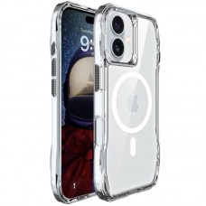 Чохол TPU Space Octagon with MagSafe для Apple iPhone 16 (6.1")  Clear - 00000082478_2