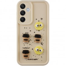 Чохол TPU Toys Case для Samsung Galaxy A35  Sand / Always Happy - 00000072860_5