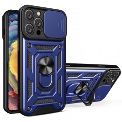 Чохол Ummi Camshield Serge Ring для Apple iPhone 14 Pro Max (6.7")  Синій - 00000080867_6
